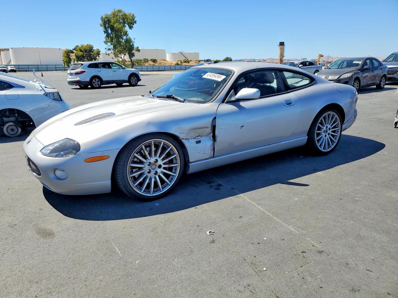 2005 Jaguar XK, VIN SAJDA41B353A43294 — Front end