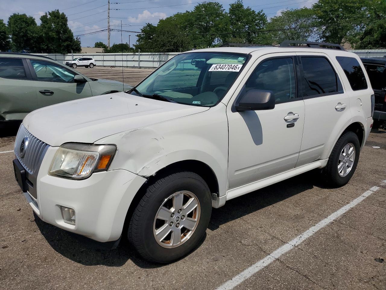 2010 Mercury Mariner, VIN 4M2CN8B78AKJ26257 — Front end