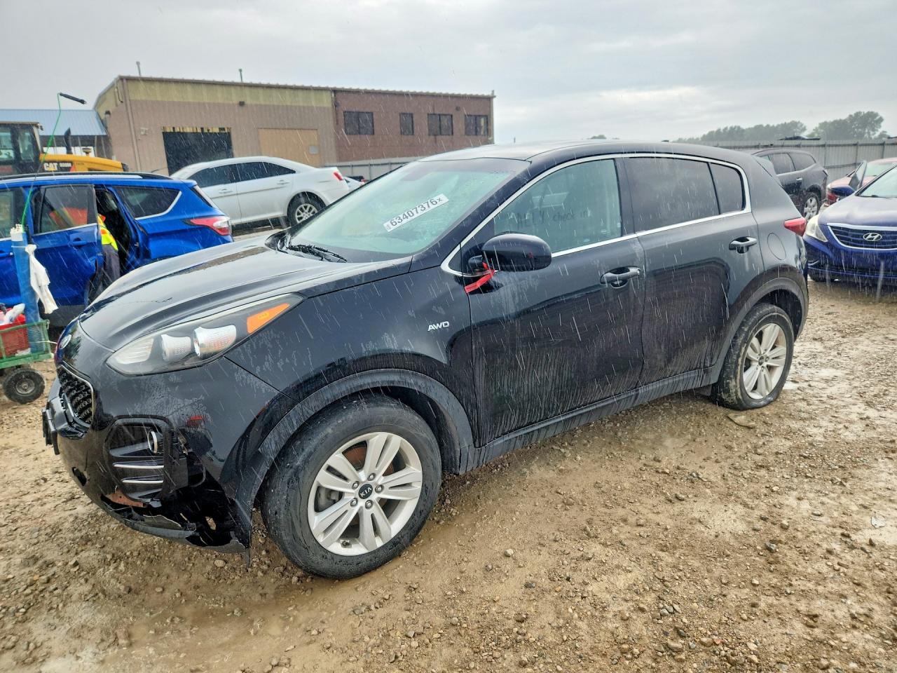 2018 Kia Sportage LX, VIN KNDPMCAC6J7463315 — Обычный износ