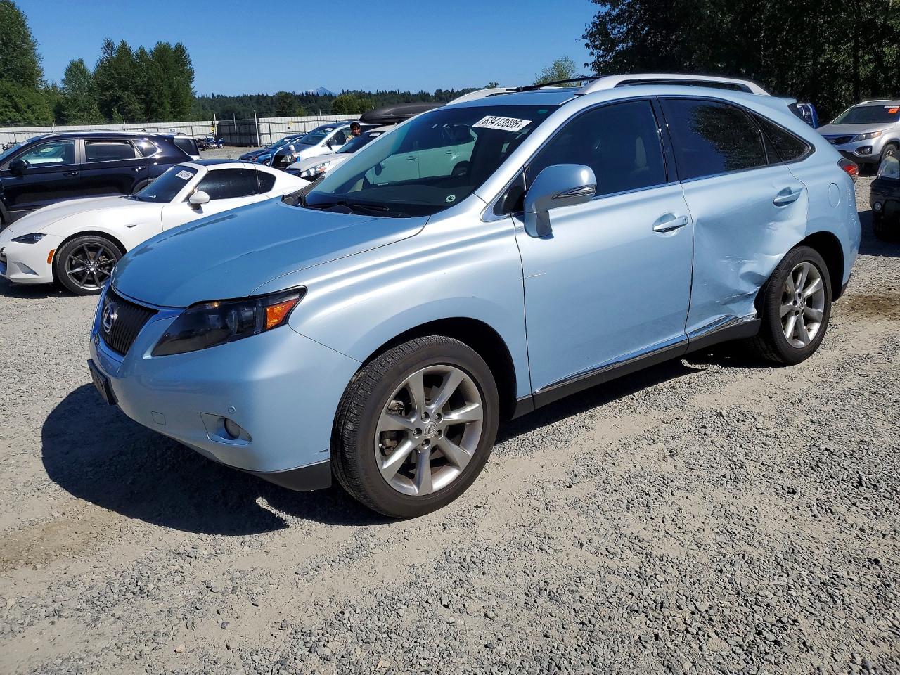 2012 Lexus RX 350, VIN 2T2BK1BA3CC150012 — Side