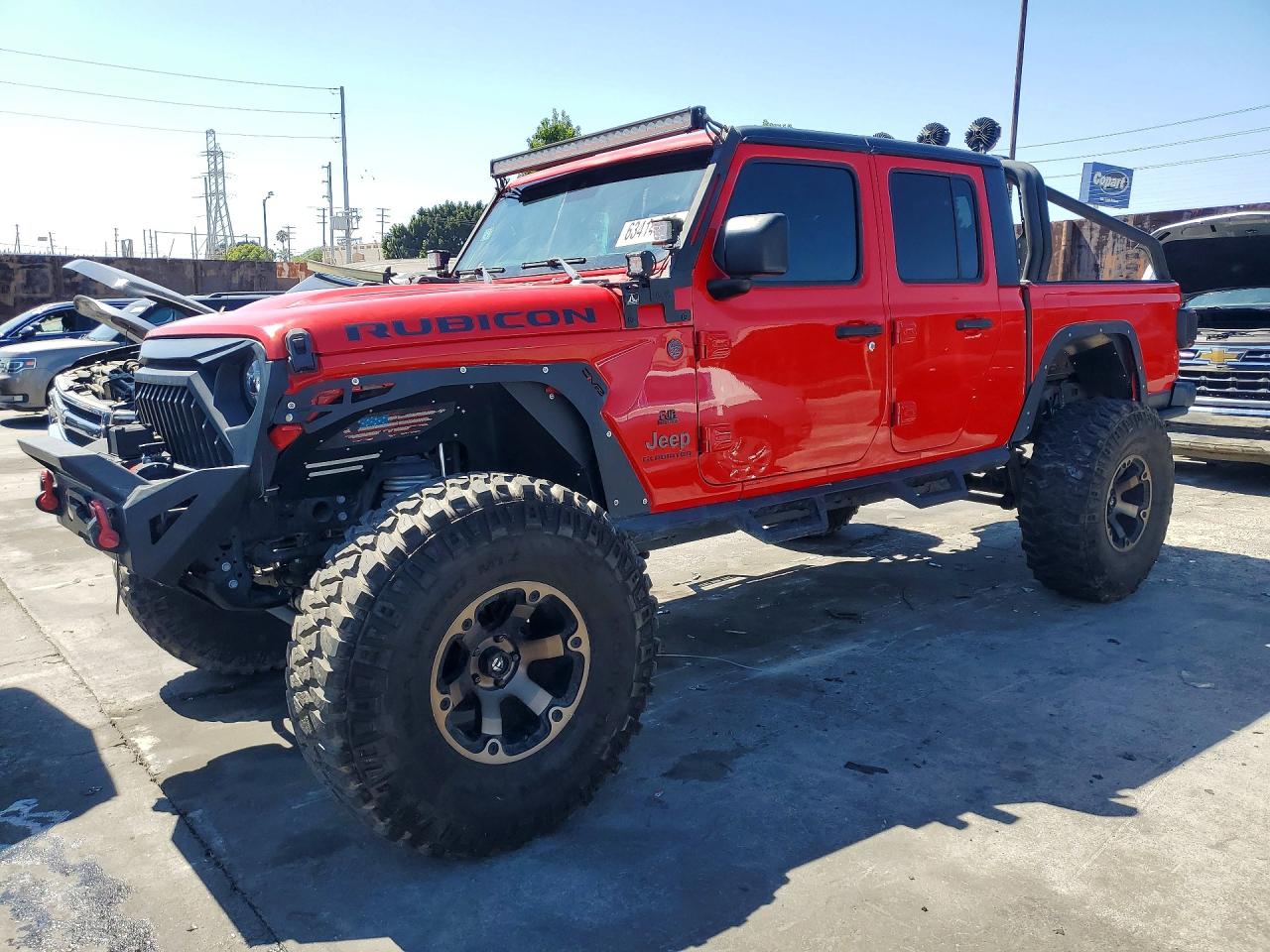 2020 Jeep Gladiator Rubicon, VIN 1C6JJTBG4LL178260 — Normal wear