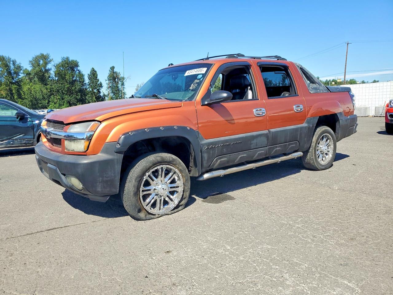 2004 Chevrolet Avalanche, VIN 3GNGK22G84G260072 — Мелкие вмятины и царапины