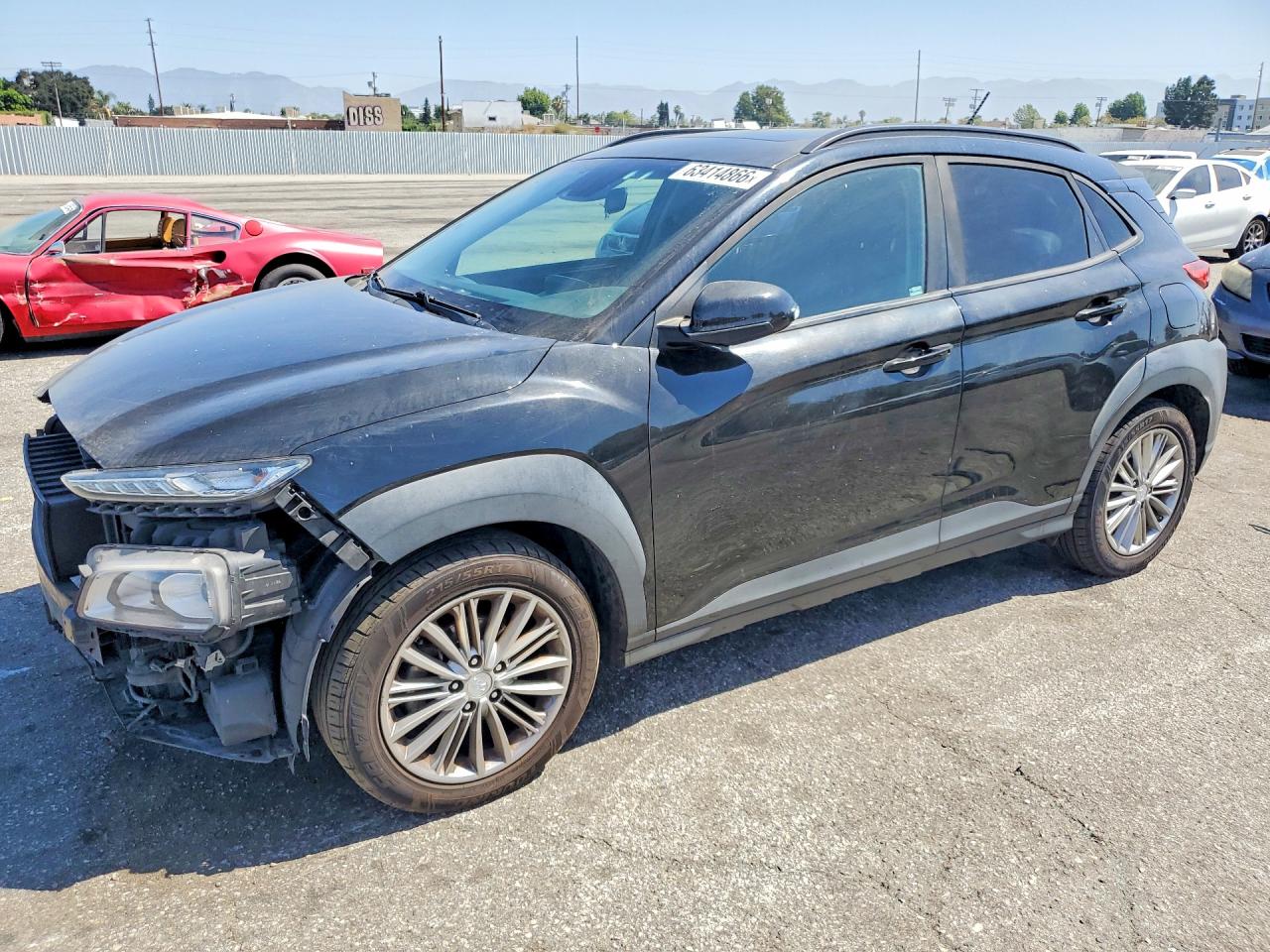 2018 Hyundai Kona SEL, VIN KM8K62AA0JU074308 — Front end