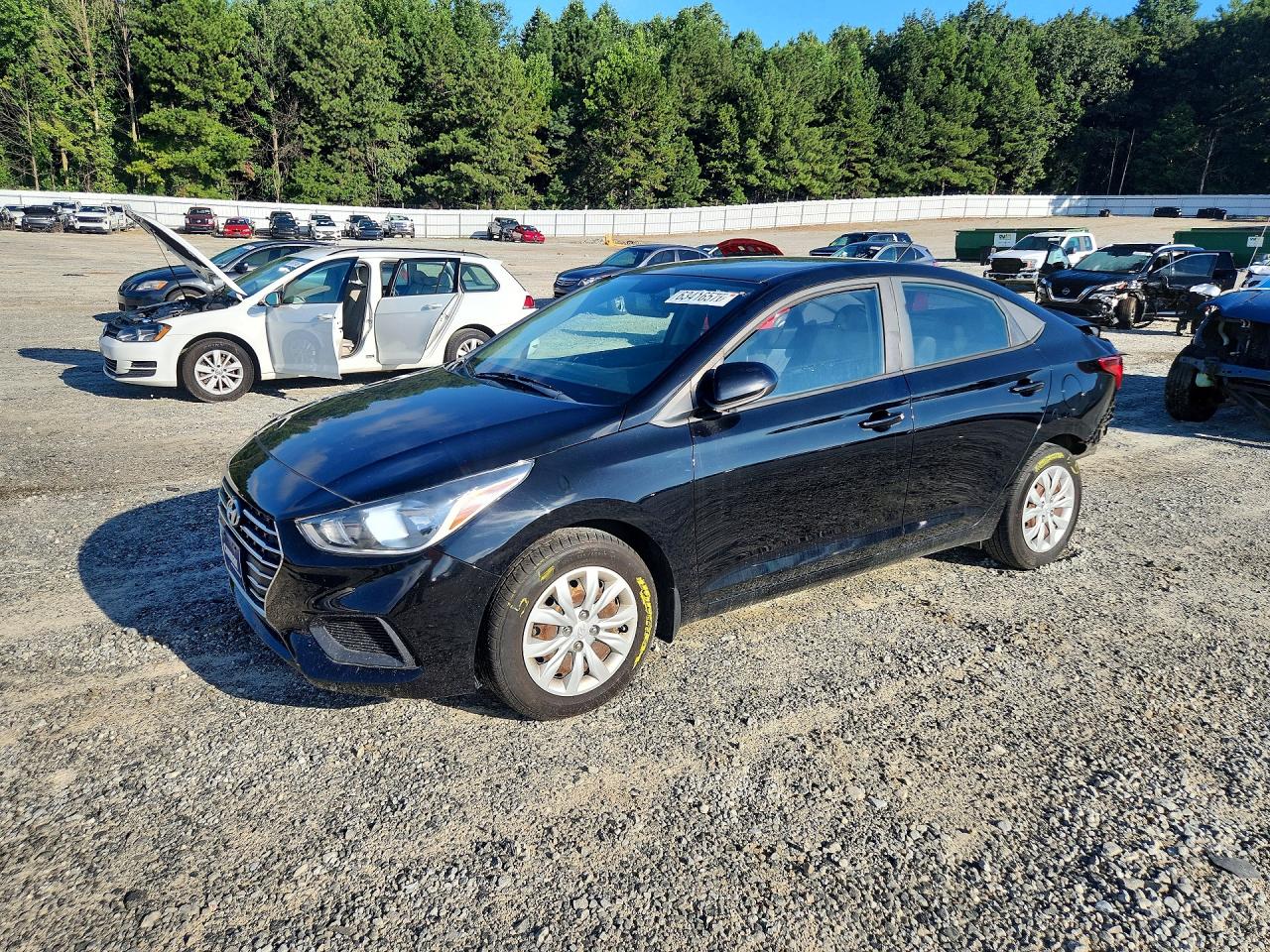 2020 Hyundai Accent SE, VIN 3KPC24A66LE093975 — Rear end