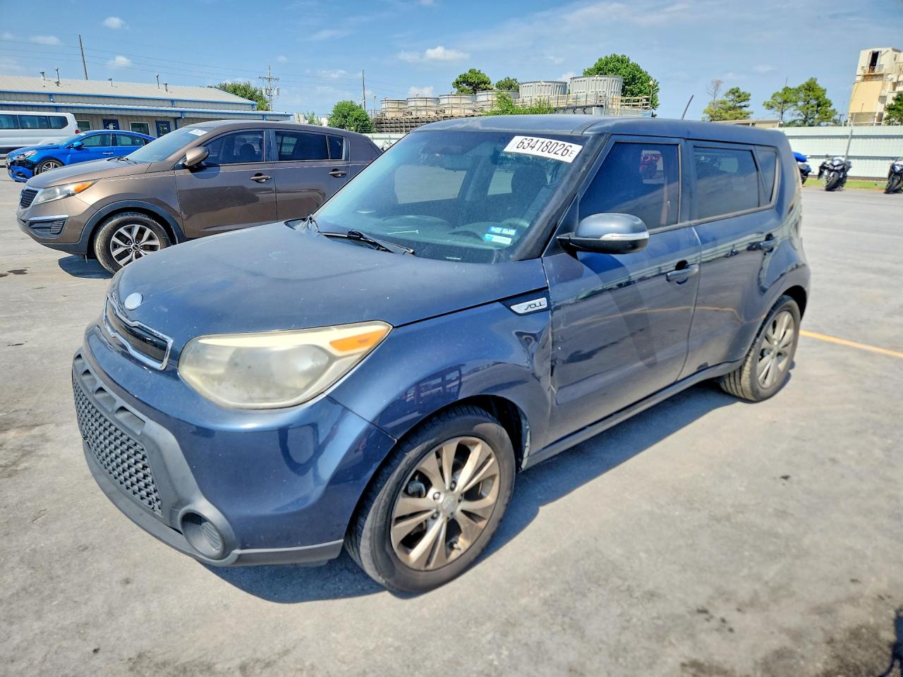 2014 Kia Soul +, VIN KNDJP3A56E7074565 — Вода / потоп