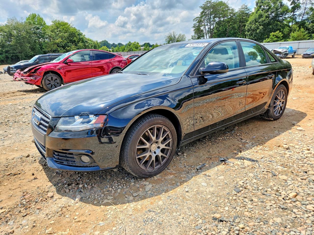 2012 Audi A4 Premium, VIN WAUBFAFLXCN005872 — Side
