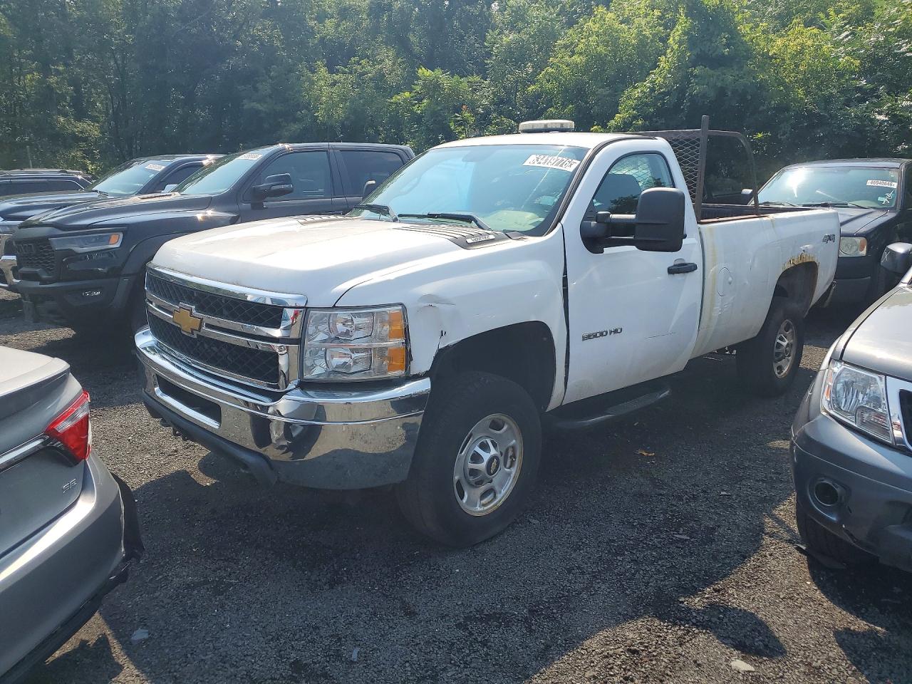 2012 Chevrolet Silverado 2500HD Work Truck, VIN 1GC0KVCG6CF107006 — Minor dents and scratches
