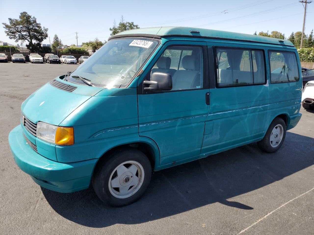 1993 Volkswagen EuroVan, VIN WV2MD0700PH093580 — Auction photo