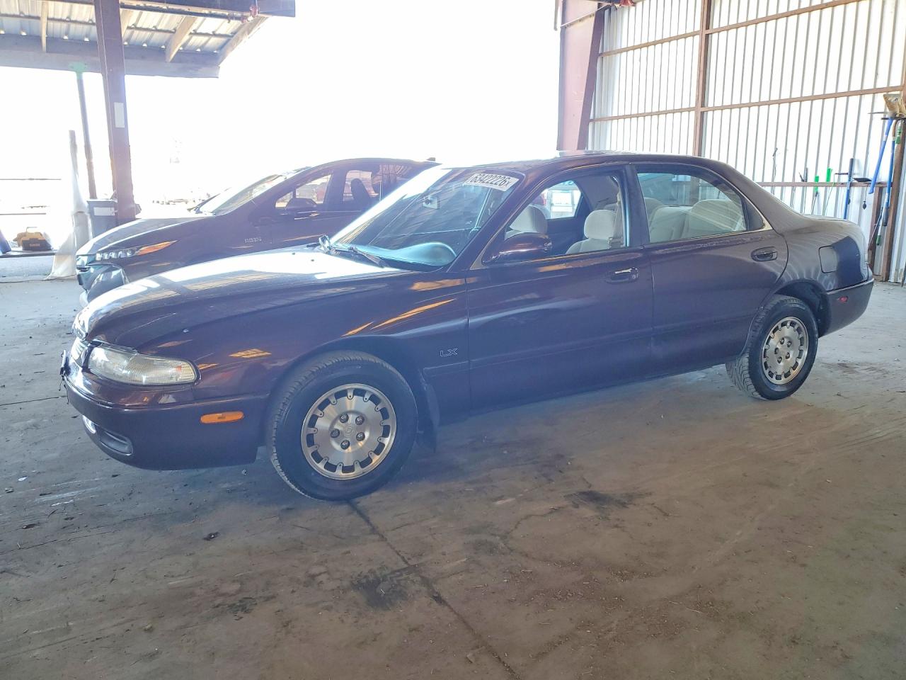 1996 Mazda 626 DX, VIN 1YVGE22C6T5562747 — Minor dents and scratches