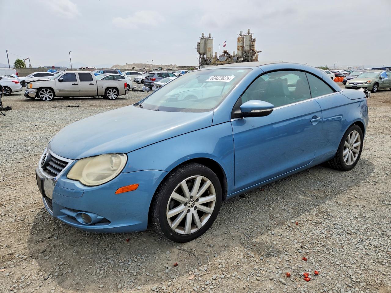 2009 Volkswagen Eos Komfort, VIN WVWBA71FX9V012321 — Бок