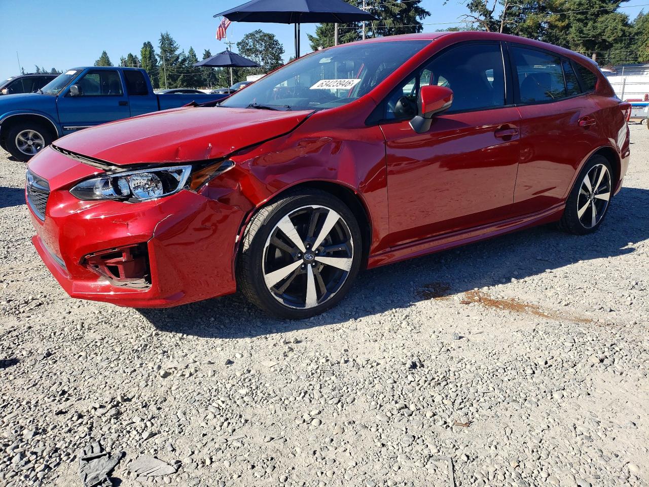 2019 Subaru Impreza Special Sports, VIN 4S3GTAM66K3725873 — Side