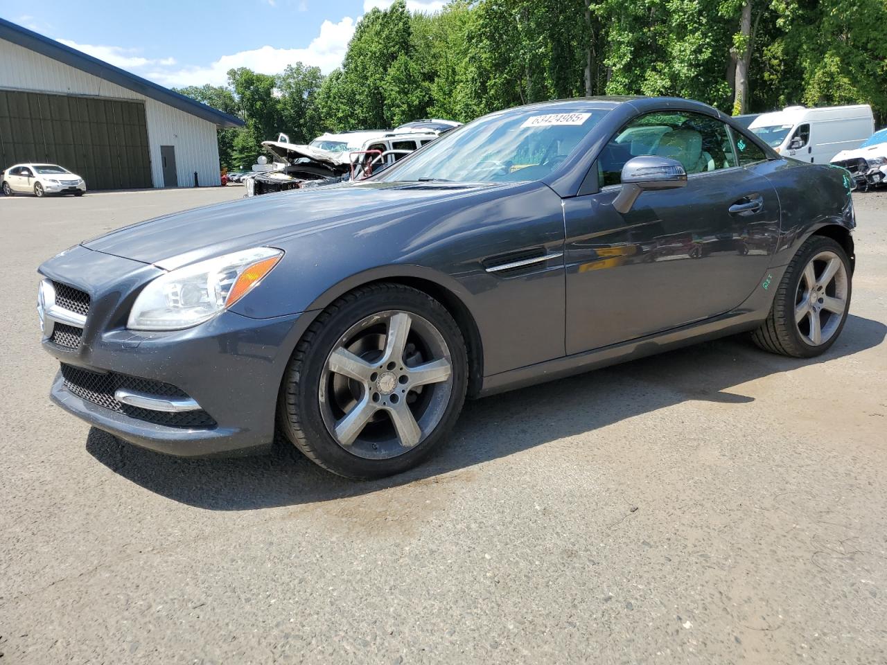 2012 Mercedes-Benz SLK 250, VIN WDDPK4HA1CF038227 — Rear end