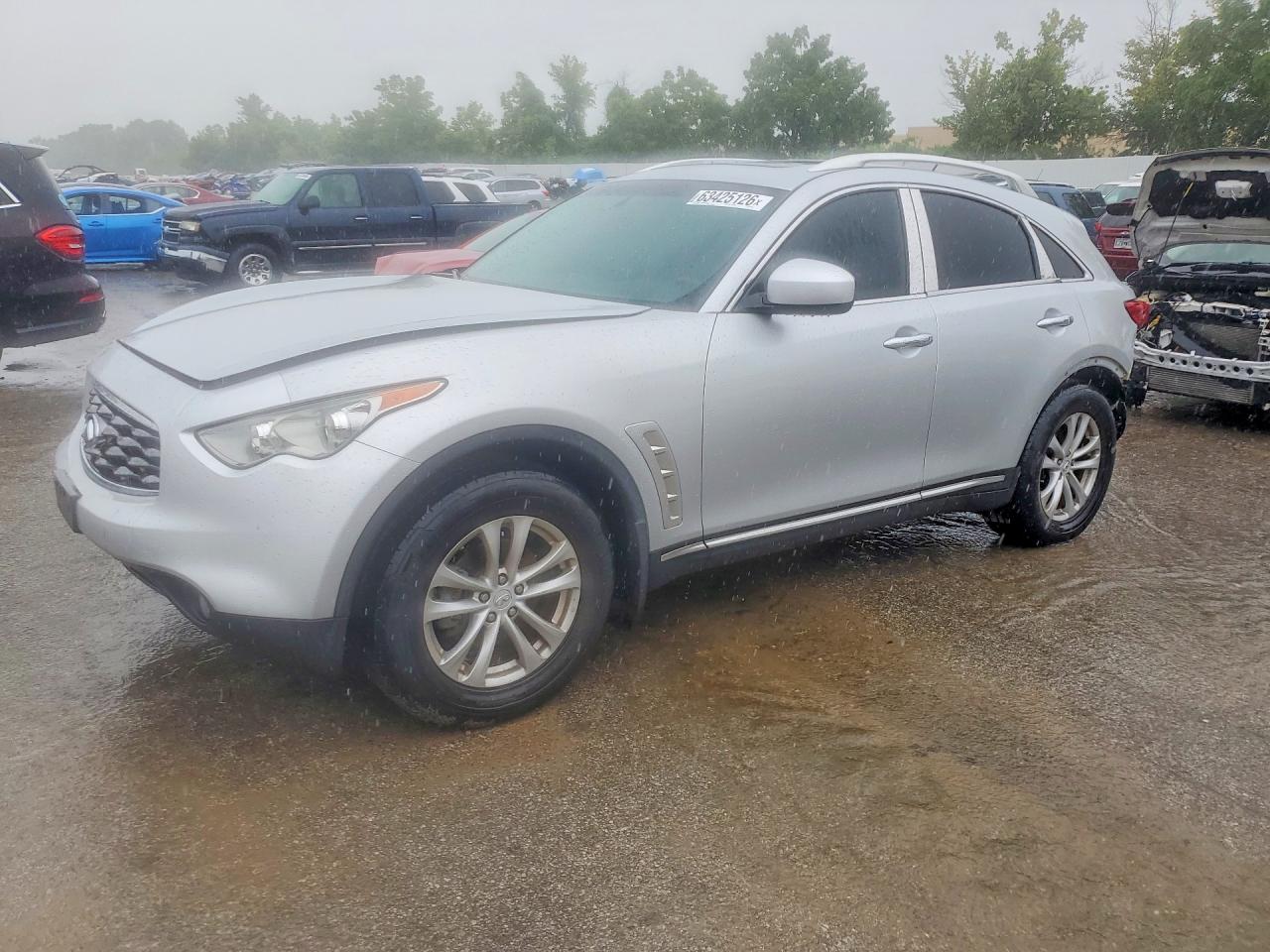 2010 Infiniti FX, VIN JN8AS1MW4AM852501 — Rear end