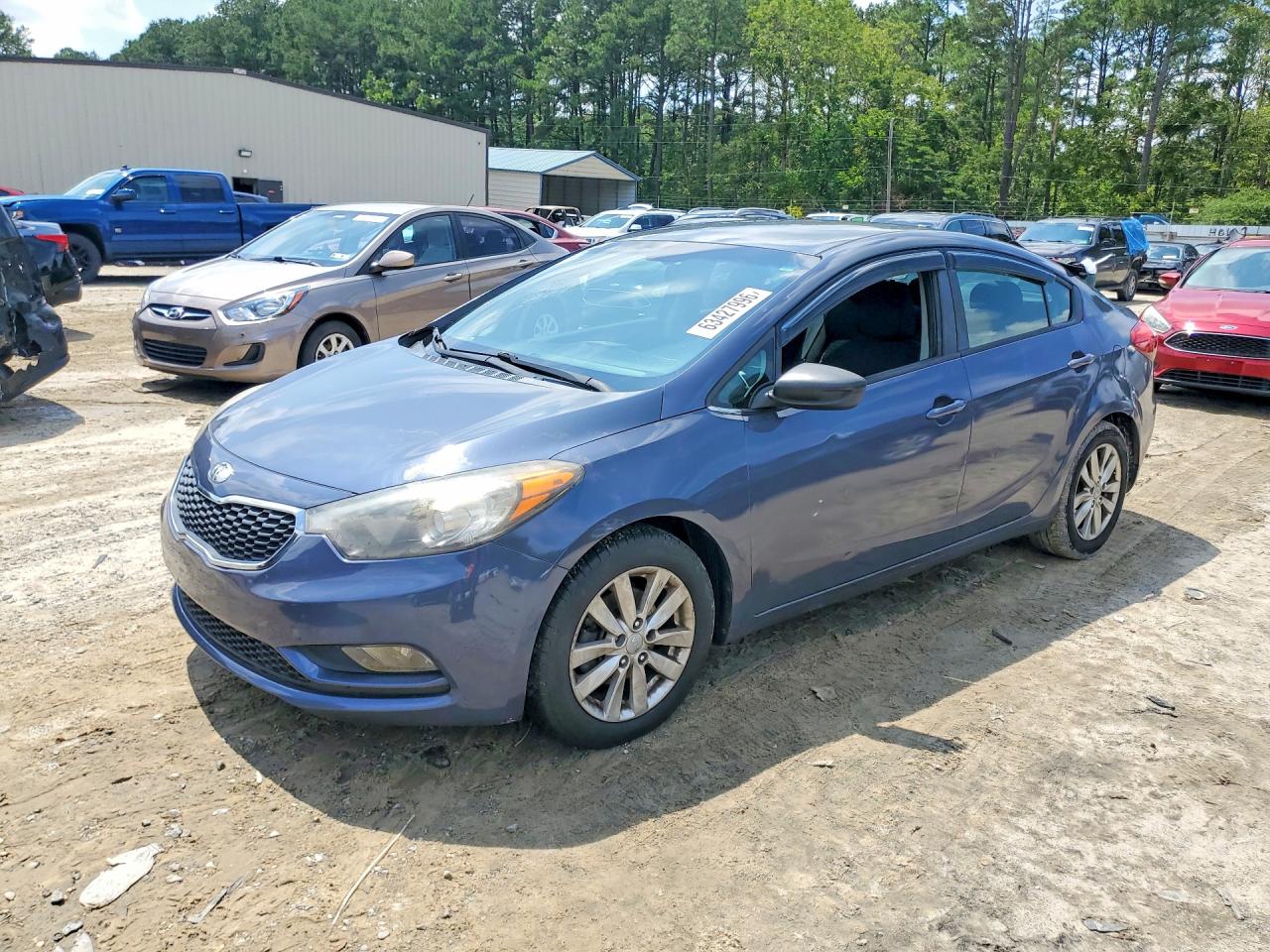 2014 Kia Forte EX, VIN KNAFX4A82E5162267 — Normal wear
