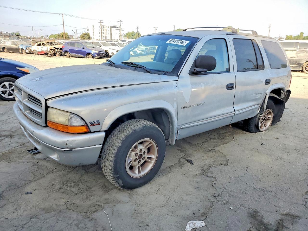 1999 Dodge Durango, VIN 1B4HS28Z1XF708709 — Зад