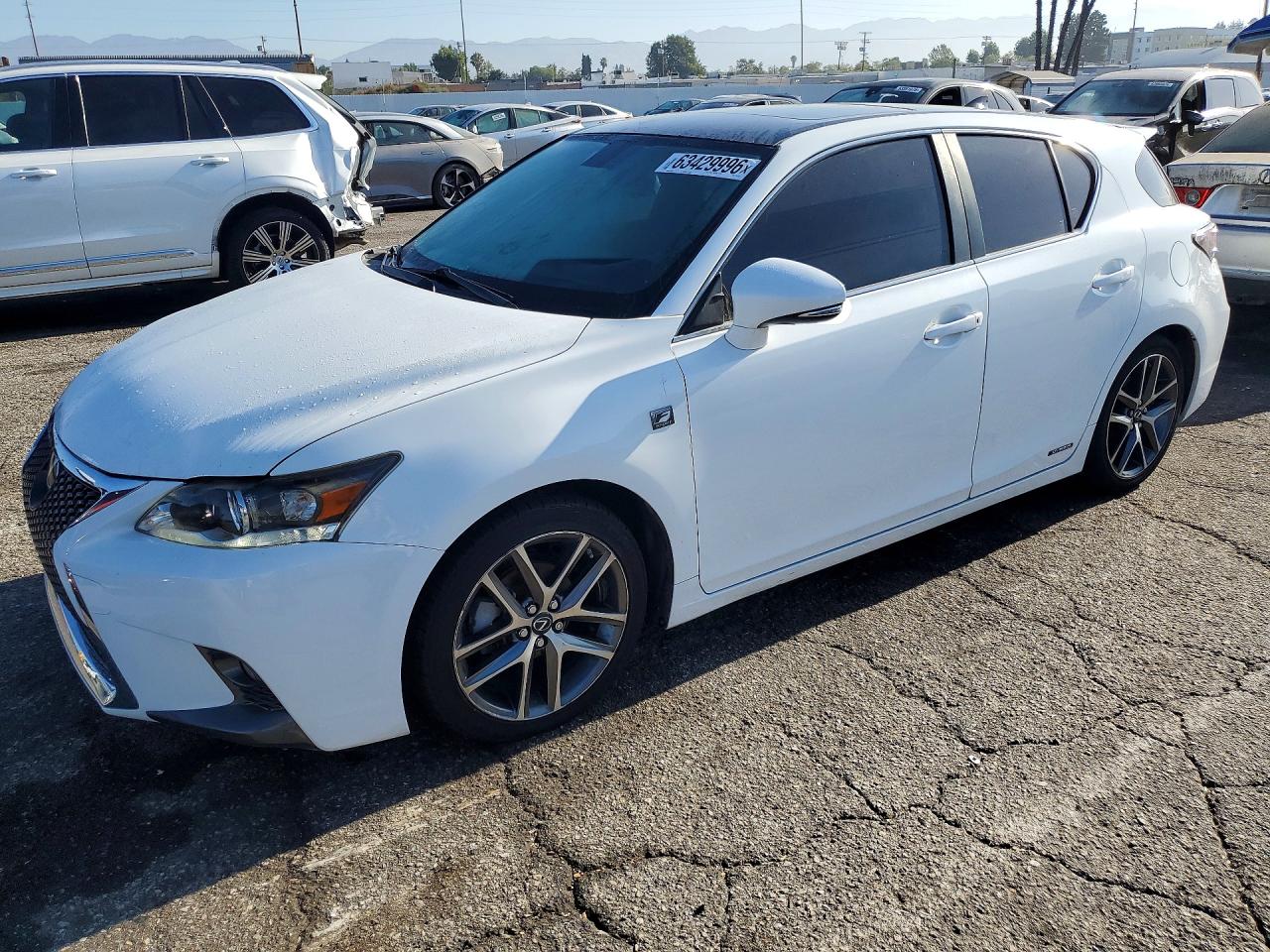 2017 Lexus CT 200h F Sport, VIN JTHKD5BH9H2287625 — Minor dents and scratches
