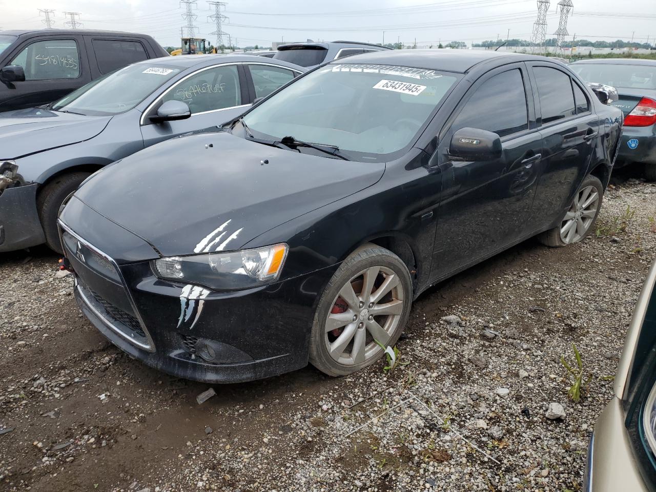 2012 Mitsubishi Lancer GT, VIN JA32U8FW4CU024756 — Rear end