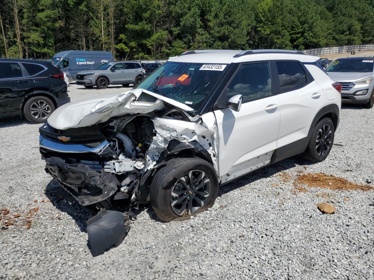 2023 Chevrolet TrailBlazer LT, VIN KL79MPS2XPB201483 — Biohazard / chemical