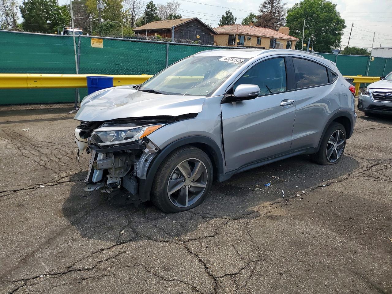 2022 Honda HR-V EX, VIN 3CZRU6H55NM743119 — Перед