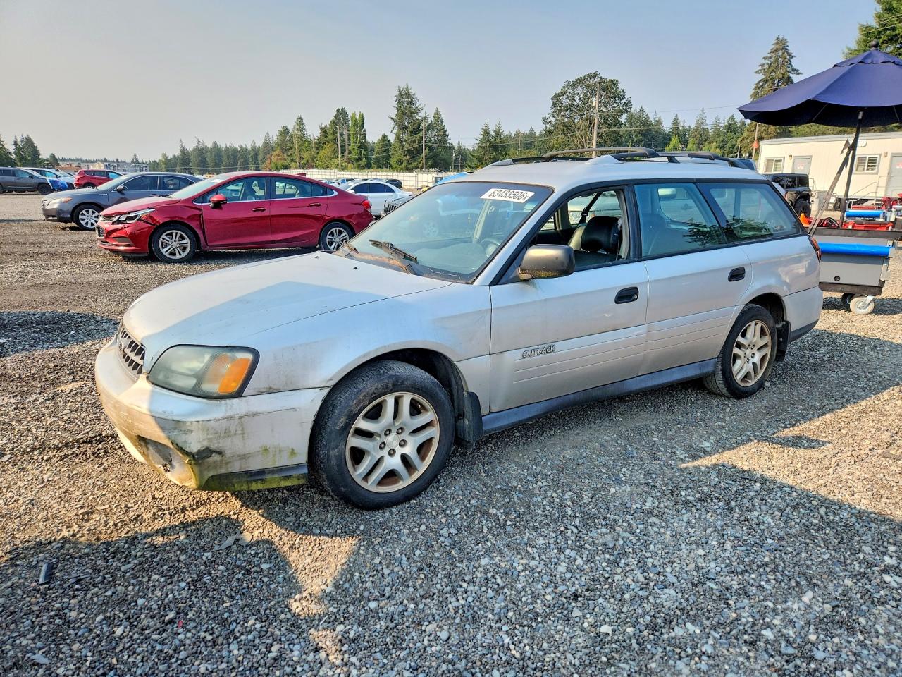 2004 Subaru Legacy Outback, VIN 4S3BH675447643924 — Перед