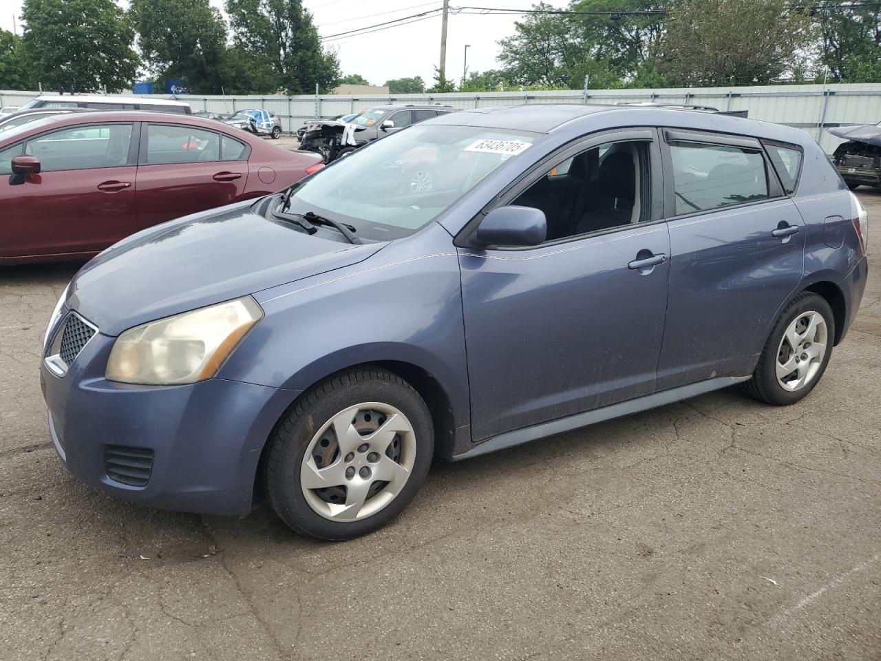 2010 Pontiac Vibe 1SA, VIN 5Y2SP6E81AZ414908 — Крыша