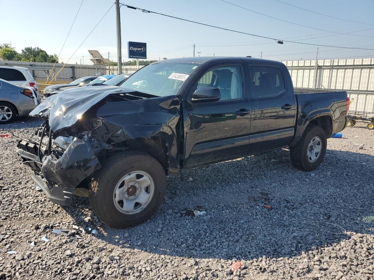 2021 Toyota Tacoma SR, VIN 5TFAX5GN9MX194068 — Front end