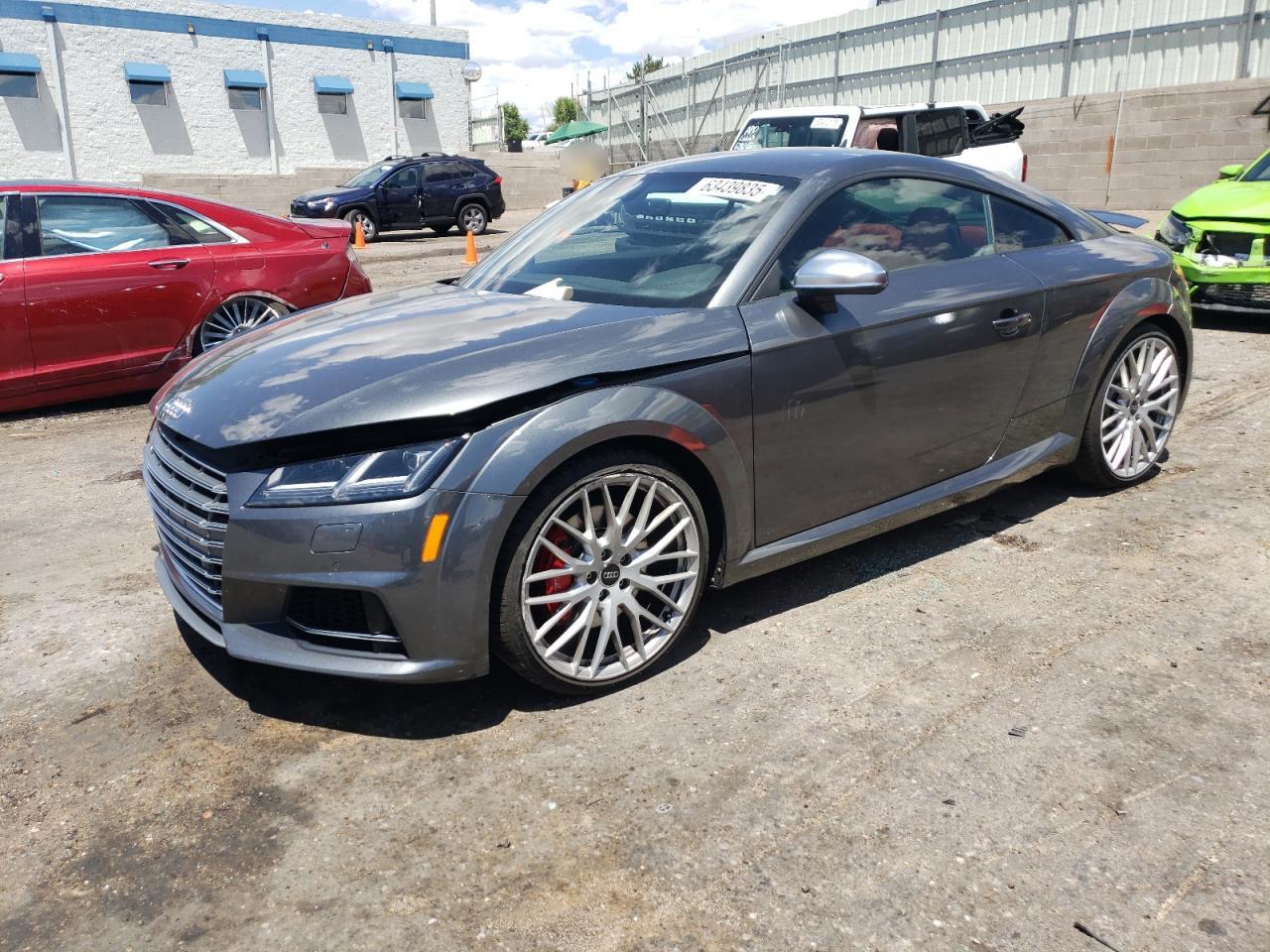 2016 Audi TTS 2.0T, VIN TRUC1AFV9G1026058 — Front end