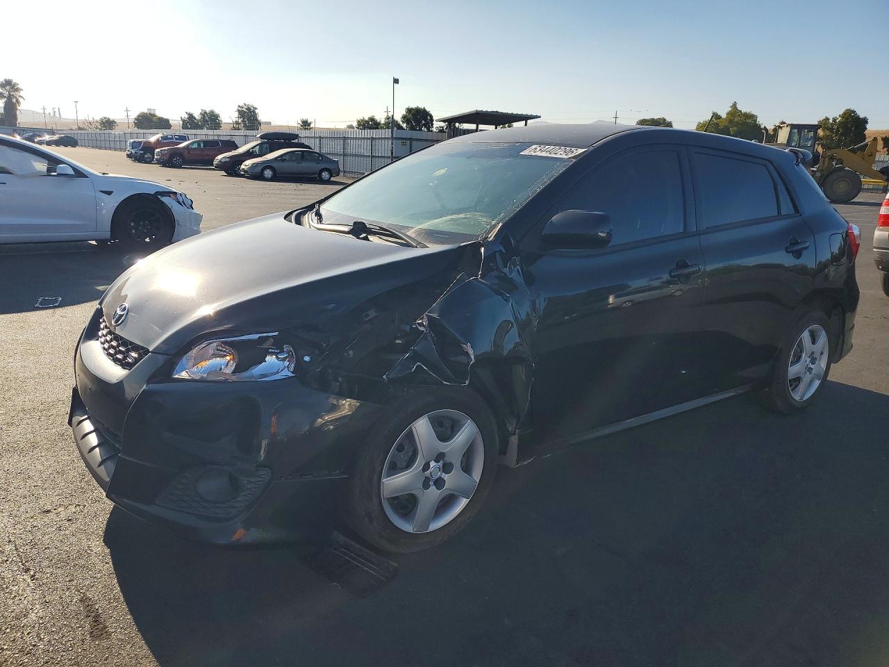 2010 Toyota Matrix, VIN 2T1LE4EE3AC016730 — Front end