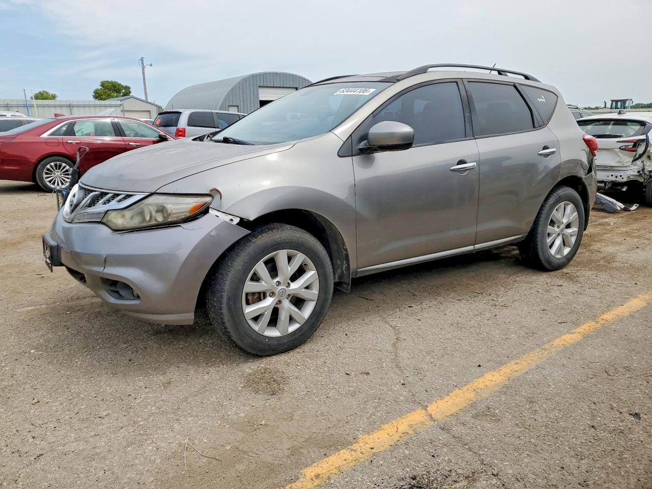 2012 Nissan Murano SL, VIN JN8AZ1MW8CW221818 — Front end