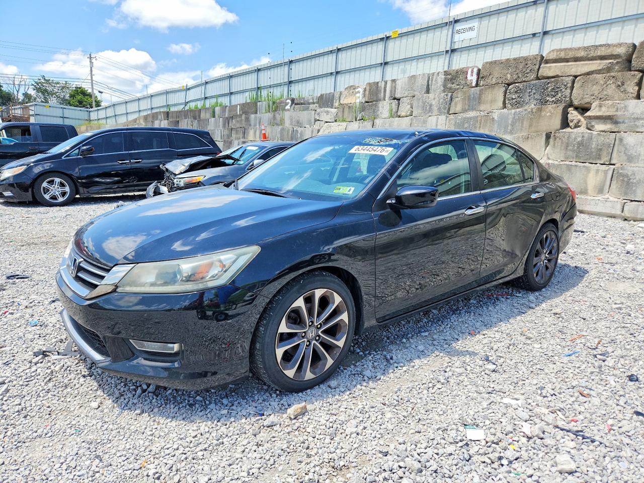 2013 Honda Accord Sport, VIN 1HGCR2F59DA185362 — Rear end