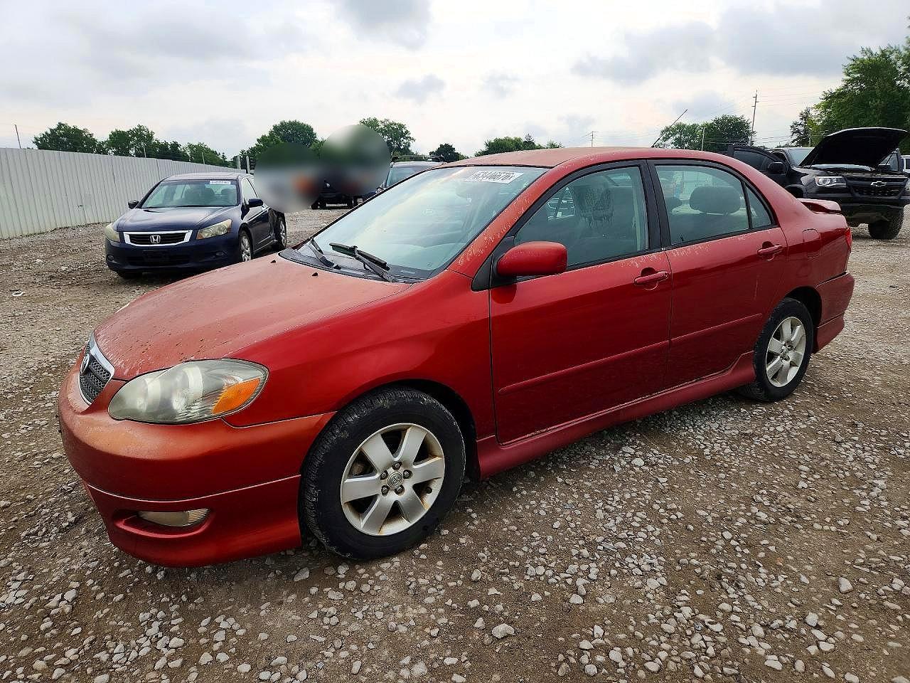 2008 Toyota Corolla S, VIN 2T1BR32EX8C905503 — Rear end