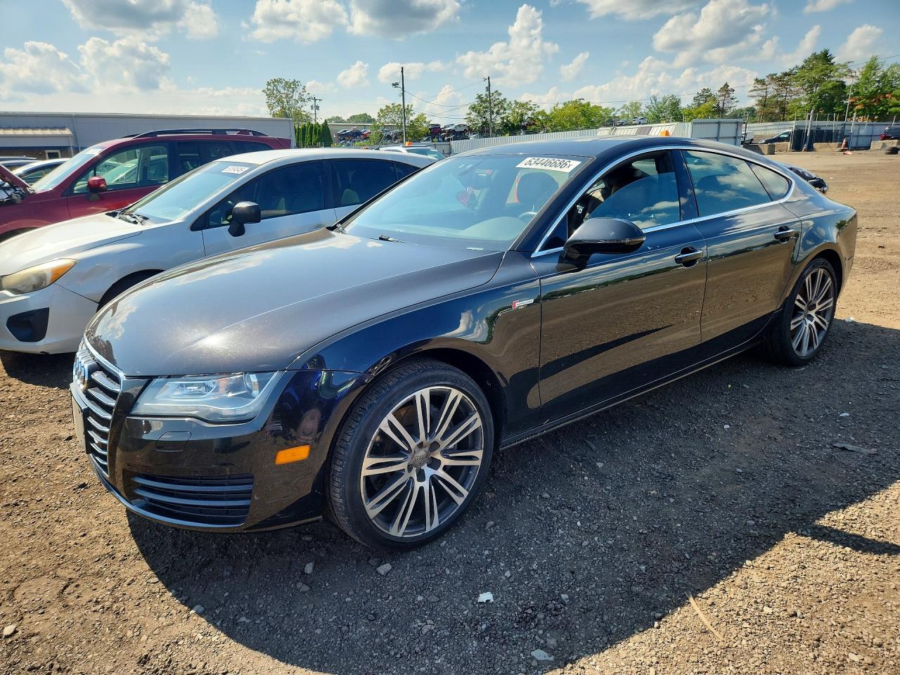 2013 Audi A7 Premium Plus, VIN WAUYGAFC4DN076820 — Water / flood