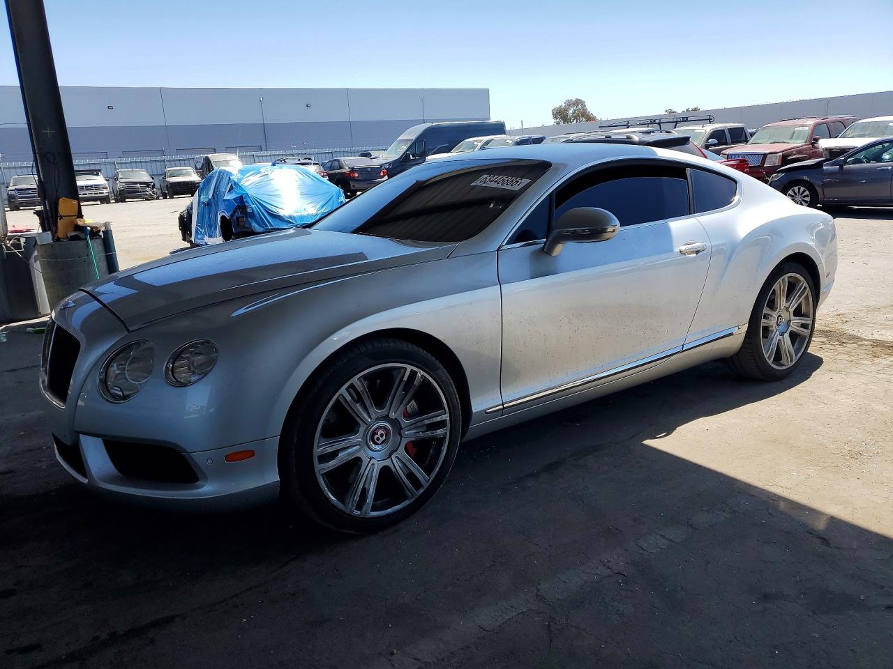 2013 Bentley Continental GT, VIN SCBFT7ZA9DC085367 — Vandalism