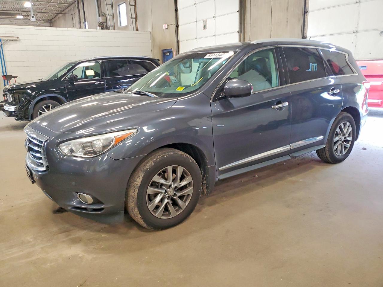 2013 Infiniti JX35, VIN 5N1AL0MM3DC349758 — Front end