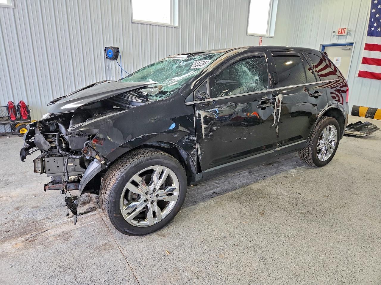 2012 Ford Edge Limited, VIN 2FMDK3KCXCBA52545 — Rollover