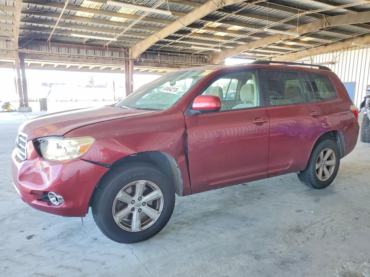 2008 Toyota Highlander, VIN JTEES41A682052159 — Front end
