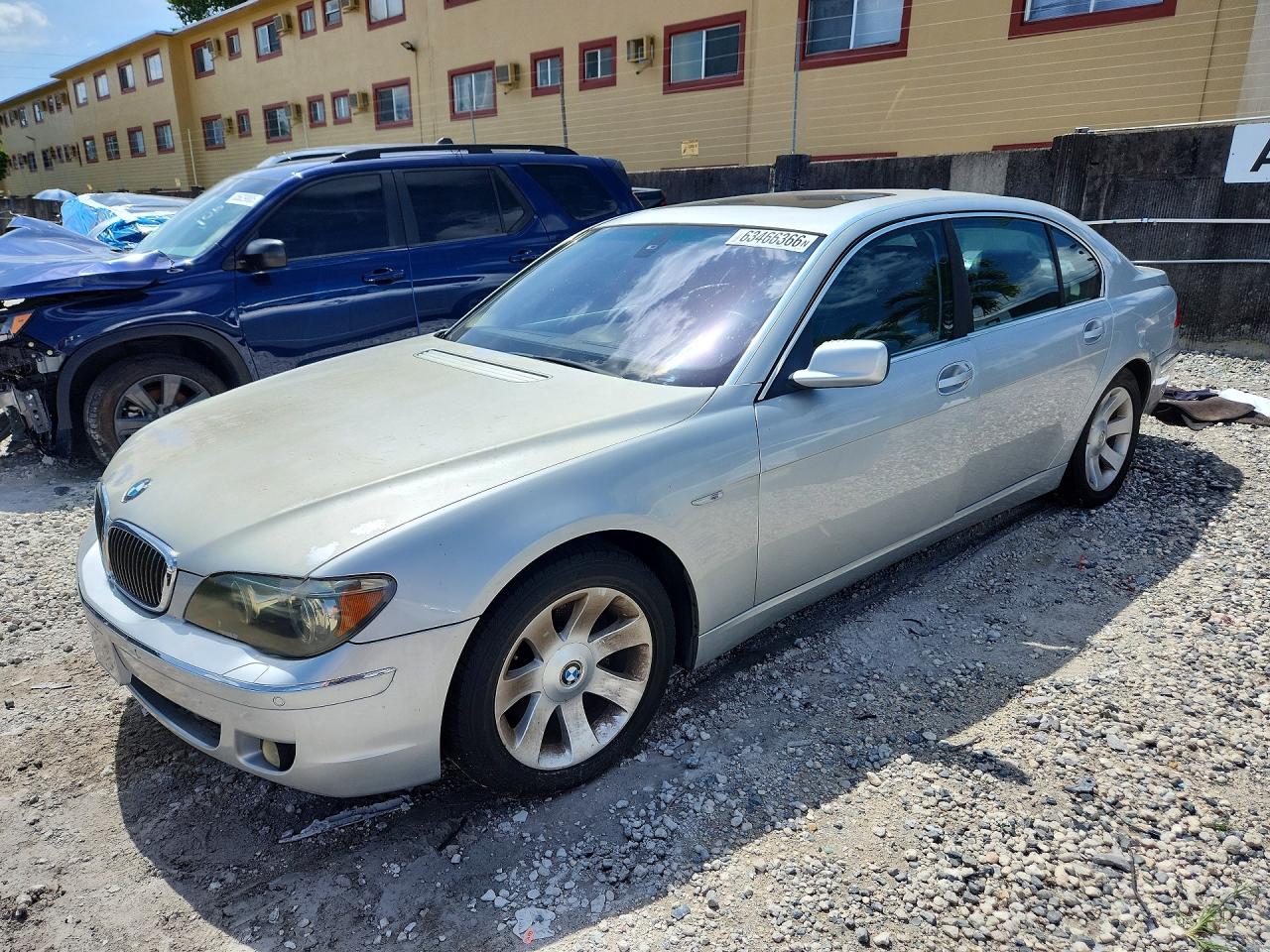 2006 BMW 7 Series 750Li, VIN WBAHN83556DT60972 — Water / flood