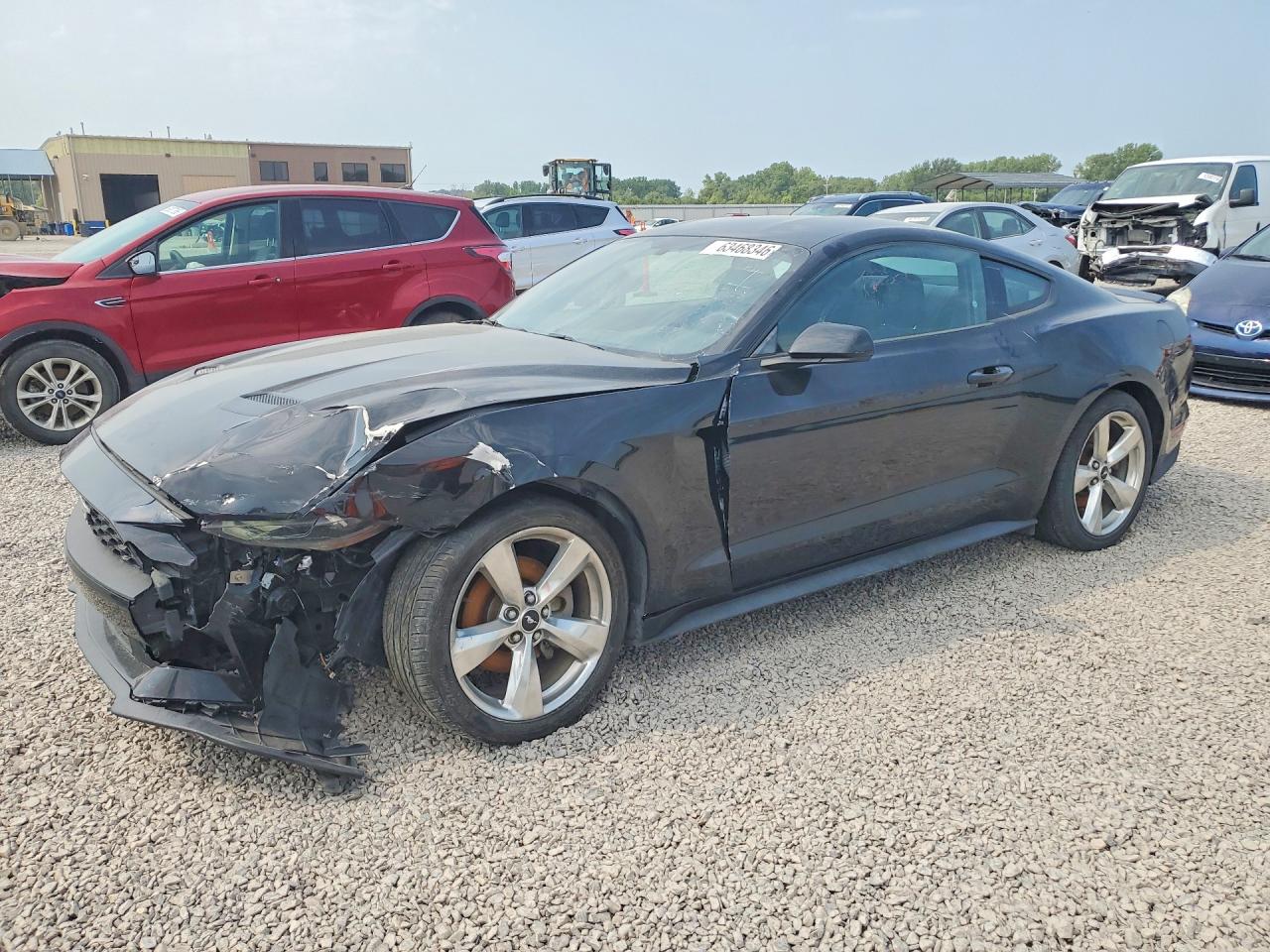2018 Ford Mustang EcoBoost, VIN 1FA6P8THXJ5179941 — Front end