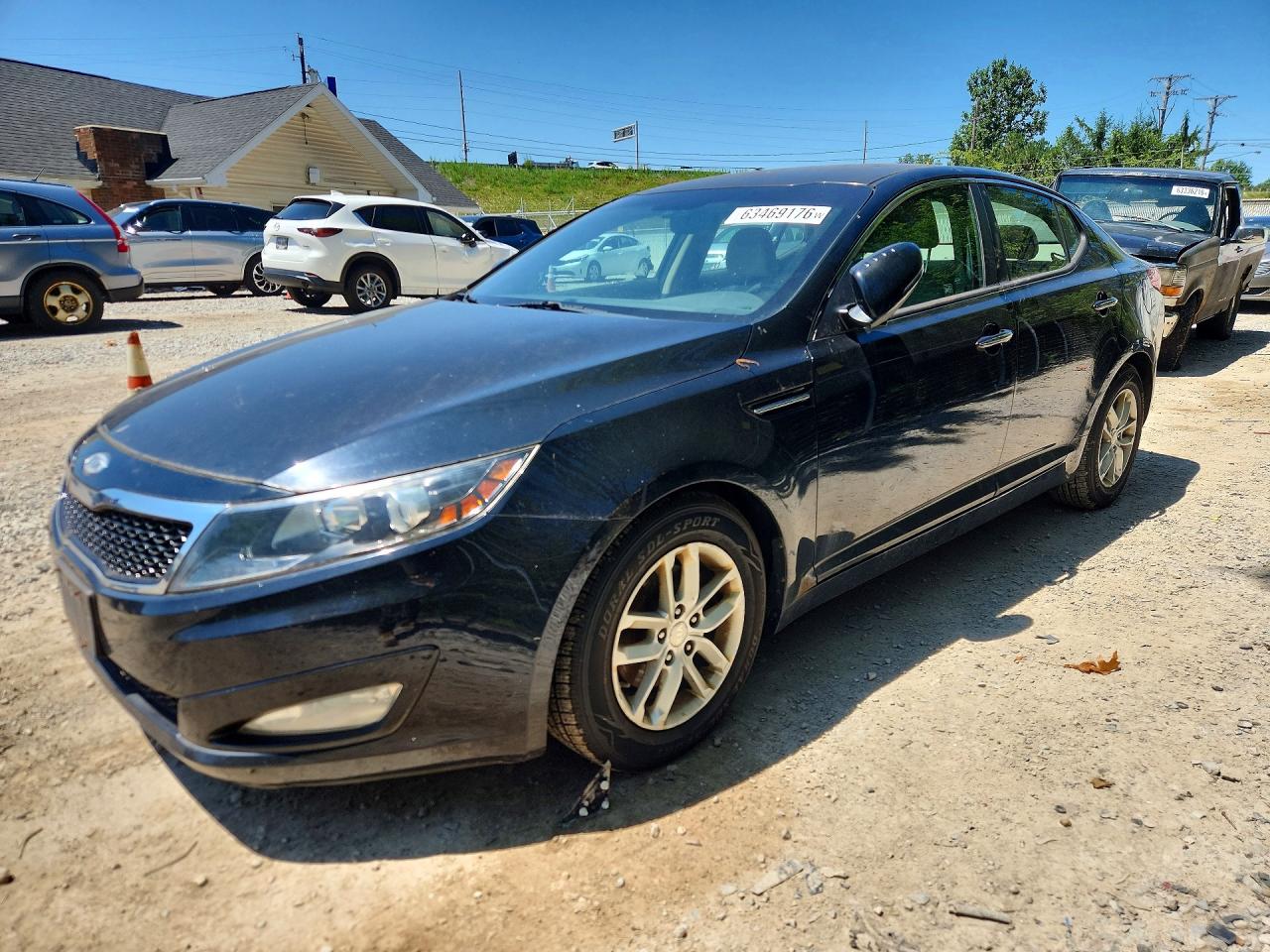 2012 Kia Optima LX, VIN KNAGM4A79C5272864 — Мелкие вмятины и царапины