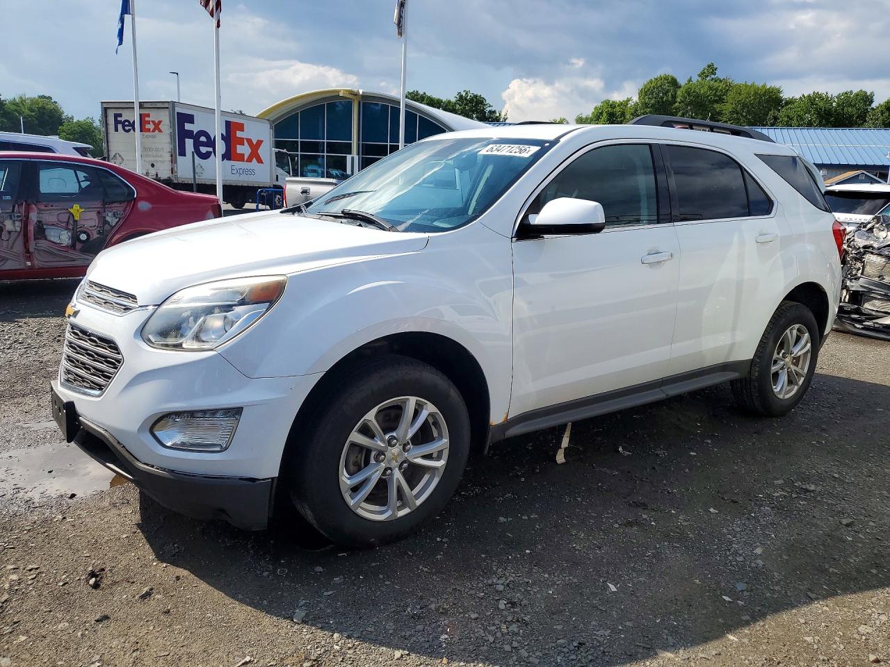 2017 Chevrolet Equinox LT, VIN 2GNALCEK2H1610402 — Front end