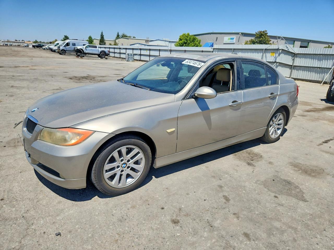 2007 BMW 3 Series 328i, VIN WBAVC53587FZ79577 — Обычный износ