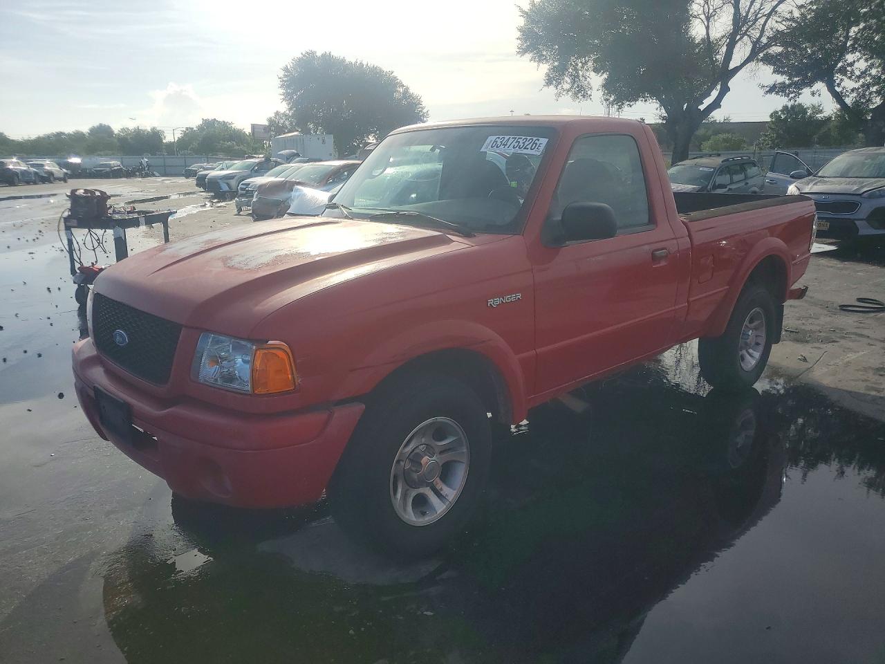 2003 Ford Ranger XL, VIN 1FTYR10U93PB51917 — Rear end