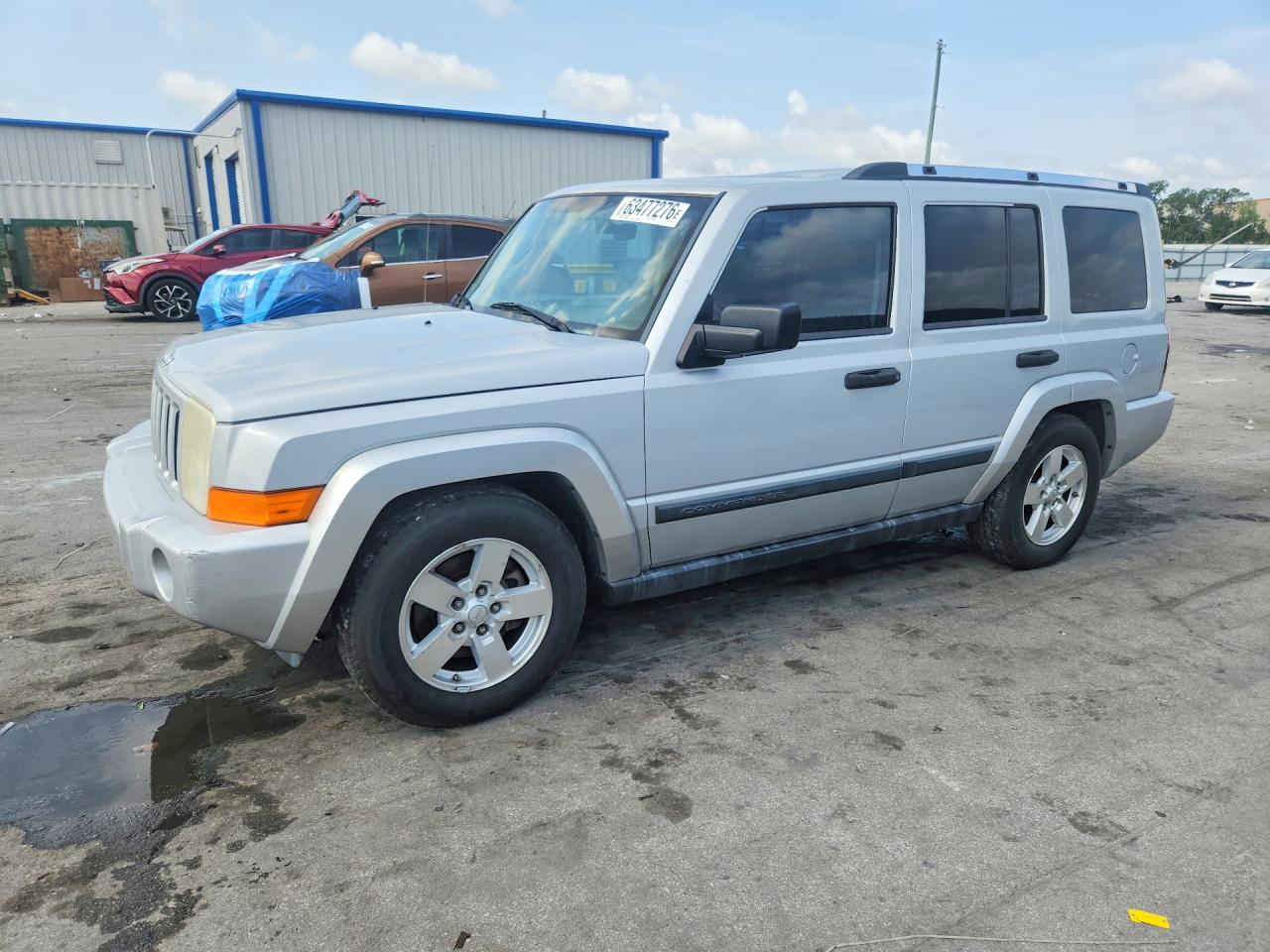 2006 Jeep Commander, VIN 1J8HH48K86C203470 — Зад