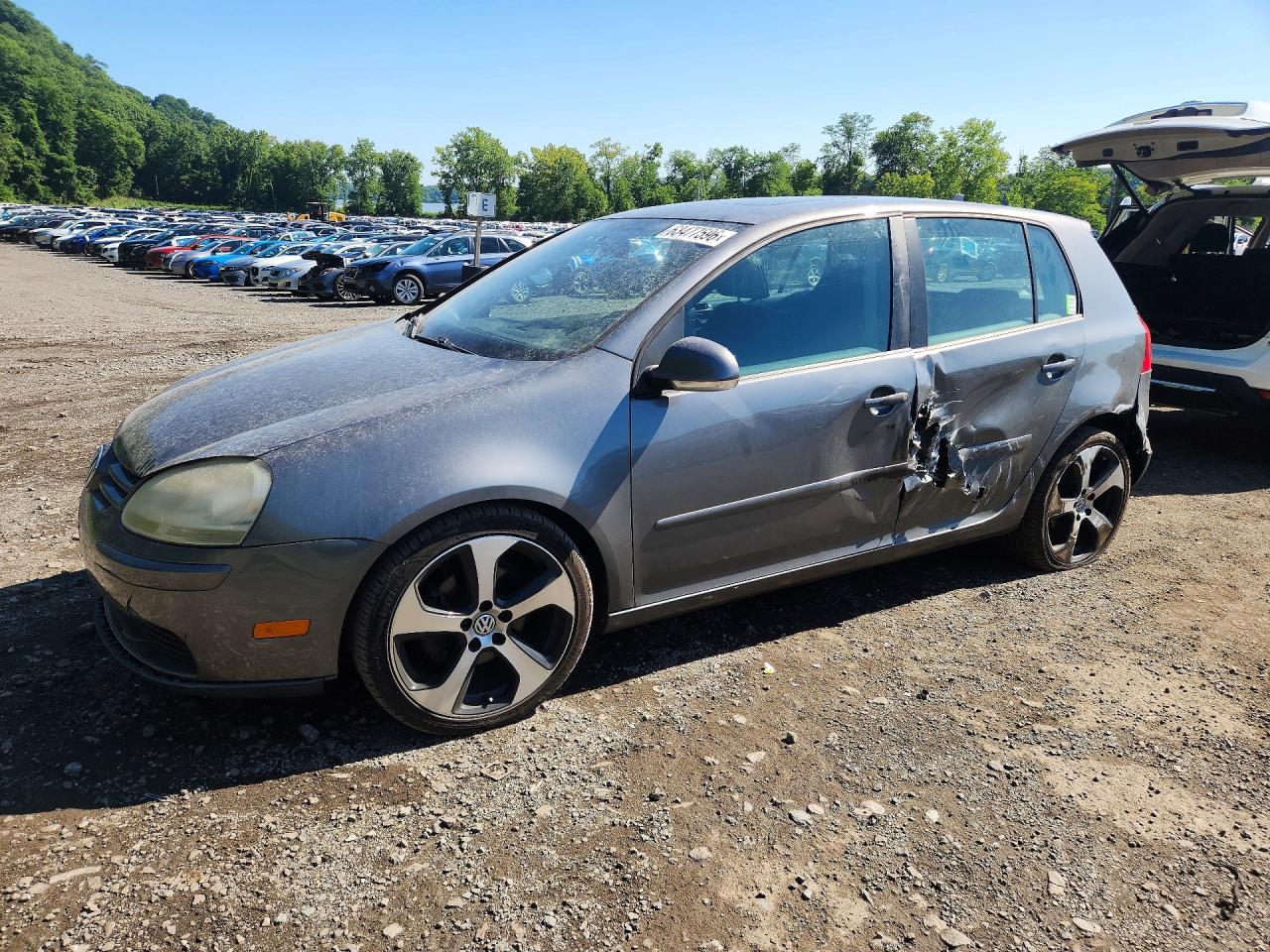 2008 Volkswagen Rabbit S, VIN WVWDA71K18W122799 — Бок