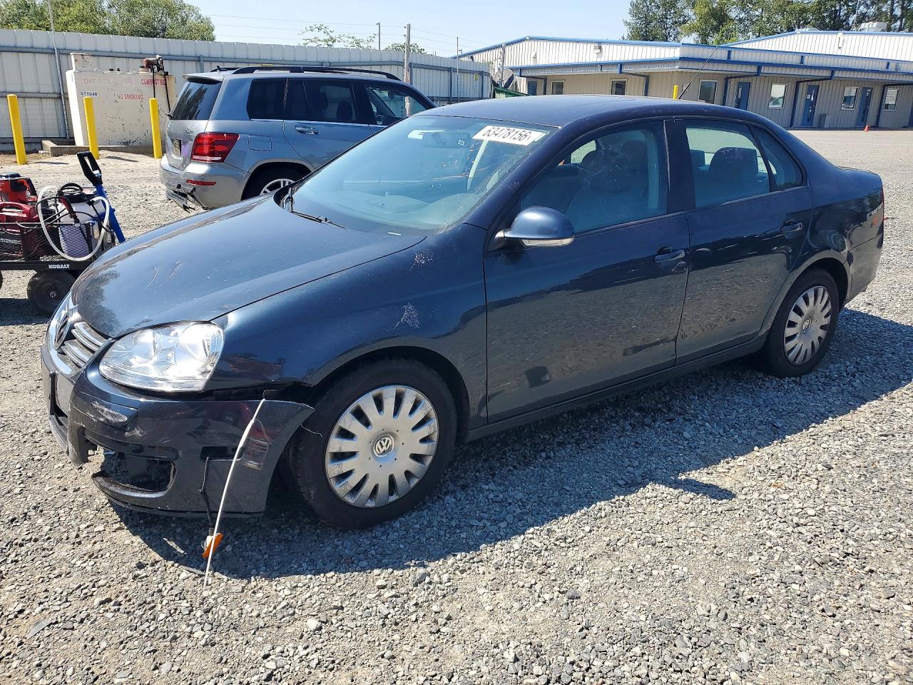 2008 Volkswagen Jetta S, VIN 3VWHM71K88M056547 — Перед