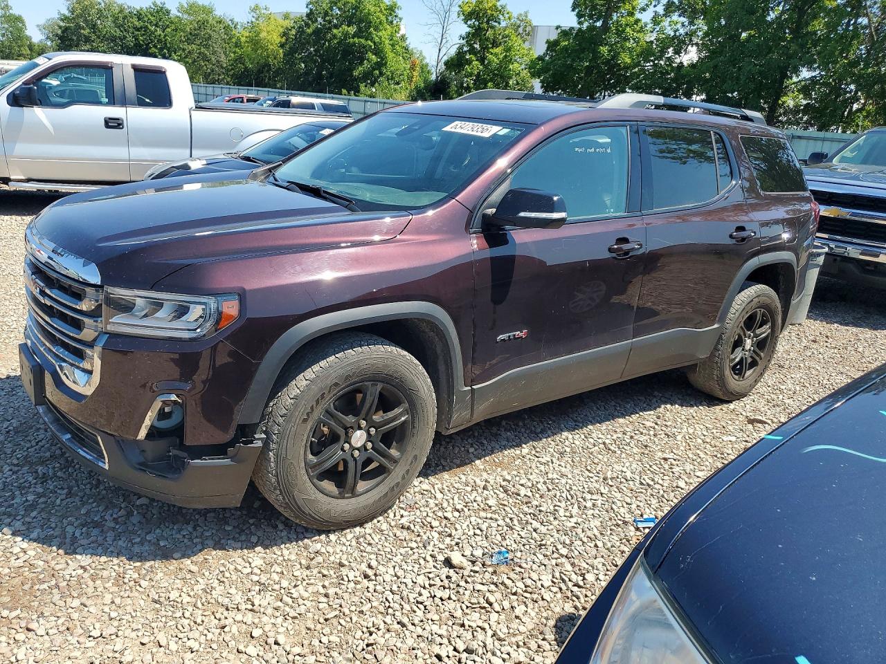 2020 GMC Acadia AT4, VIN 1GKKNLLS5LZ164146 — Front end