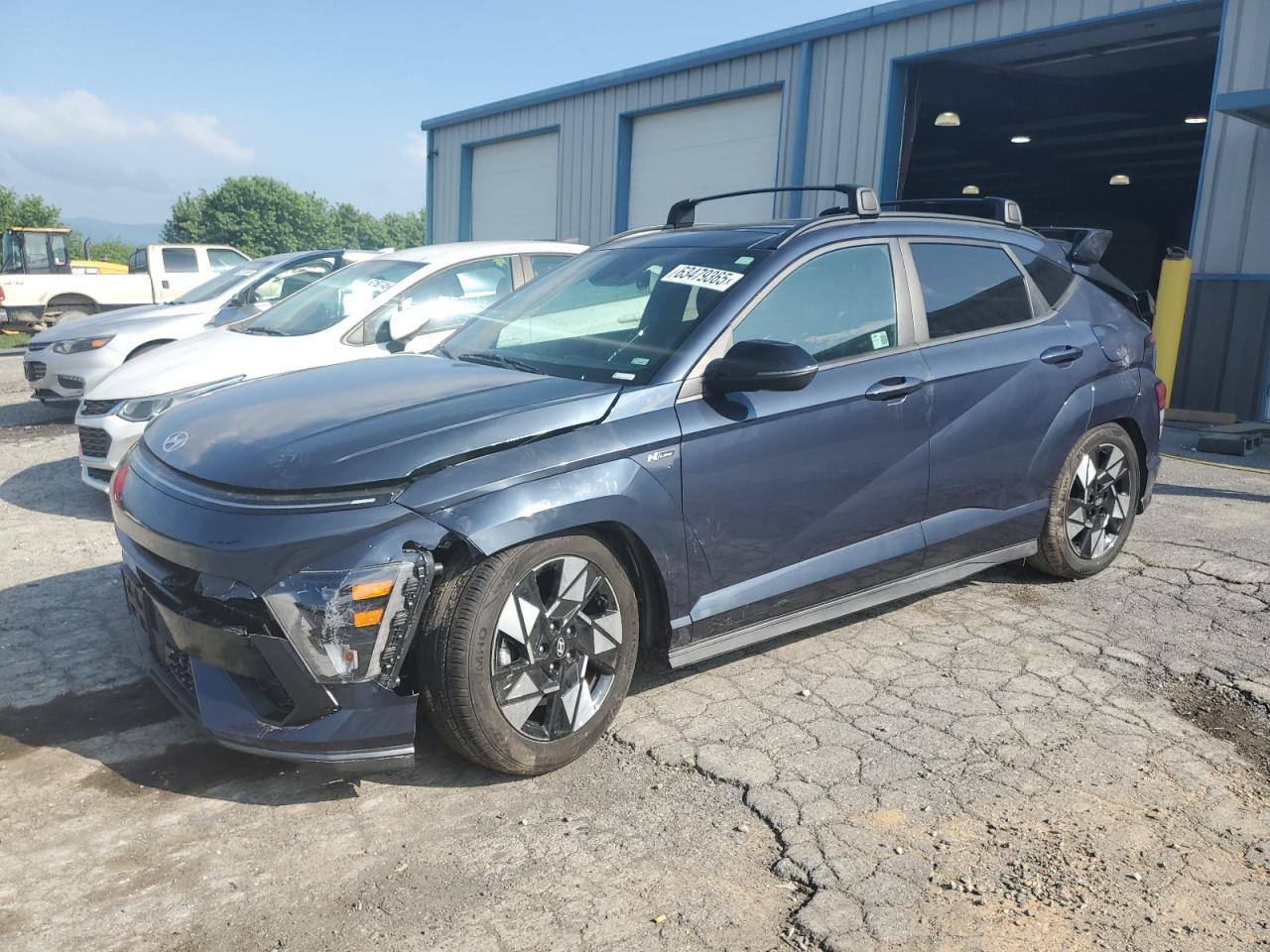 2024 Hyundai Kona N Line, VIN KM8HA3A37RU049787 — Partial repair