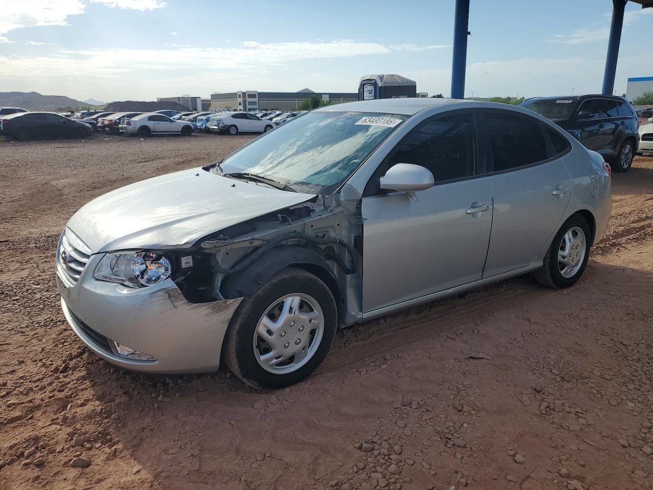 2010 Hyundai Elantra GLS, VIN KMHDU4AD9AU964505 — Front end