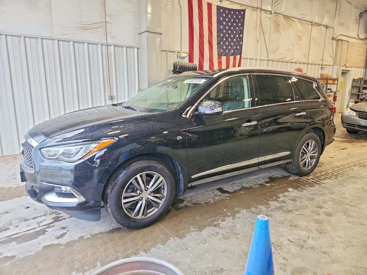 2019 Infiniti QX60 Luxe, VIN 5N1DL0MM8KC565356 — Side