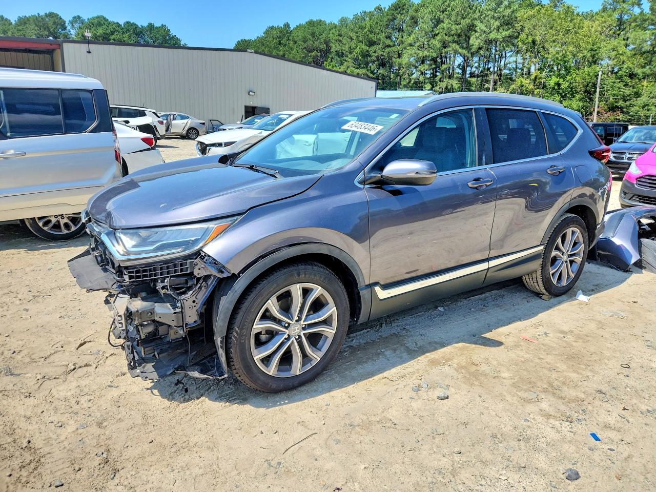 2020 Honda CR-V Touring, VIN 5J6RW2H93LL025881 — Front end